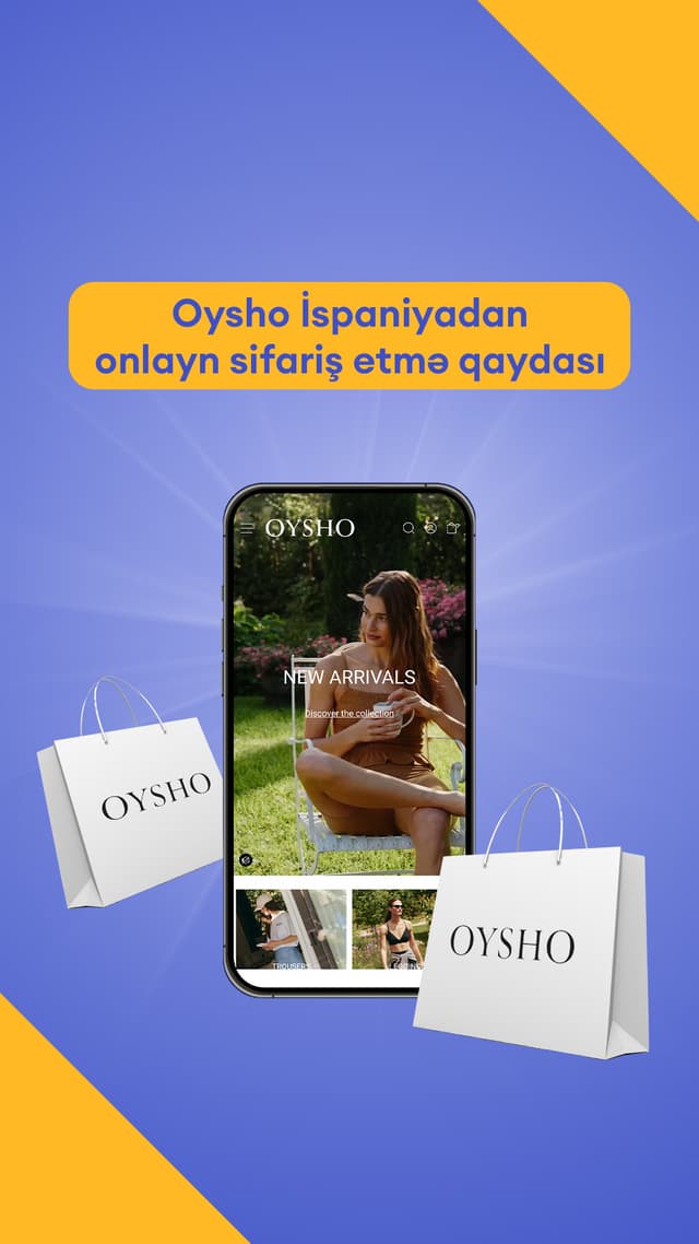 Oysho İspaniyadan Necə Sifariş Etmək Olar?